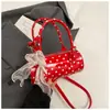 2026 Nova Coleção Primavera Verão Nova Bolsa Tote Feminina Toque de Luxo Bolsa Almofada de Bolinhas Ombro Único Transversal Bolsa Feminina