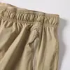 Verano Textura Delgada Deporte al Aire Libre Fitness Deportivos Pantalones Cortos de Cuarto Fresco Piel de Hielo 8451