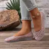 Zapatos de Salón Individuales con Corte Bajo Transversal de Comercio Exterior Transfronterizo para Mujer, Adecuados para Uso en Exteriores, Estilo Europeo y Americano, Zapatos de Salón Individuales Cómodos y Versátiles para Mujer, Nuevo Modelo 2026, Amazon