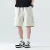 Pantalones Cortos para Hombre con Bolsillos Grandes, Corte Holgado, Pantalones Deportivos Casuales de Moda, Pantalones de Verano para Exteriores