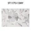 Sousplat Shengte PVC folha de ginkgo dourada textura 3D ouro e prata jogo americano isolado flor transfronteiriça jogo americano ocidental atacado