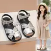 Sandalias de Princesa para Niñas 2026 Nuevos Zapatos de Verano Cerrados para Niños Zapatos Romanos para Niñas Zapatos de Verano de Suela Suave para Niños