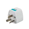 Adaptador de calibre británico a calibre americano Calibre europeo Calibre australiano a estándar americano Enchufe de conversión de energía estándar alemán Enchufe redondo plano estándar europeo