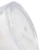 Envase redondo de crema acrílica artesanal 50g botella de crema de doble inyección botella cosmética vacía al por mayor