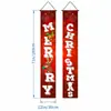 Pareados Navideños Nuevos Transfronterizos Decoraciones para Fiestas Navideñas Tela de Fondo Navideño Banderines de Escenario Banderines Colgantes Personalización de Pareados