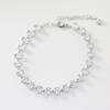 Pulsera cuadrada de circonita ajustable más vendida de Amazon, pulsera de lujo ligero y alta gama, pulsera de nuevo estilo