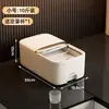 Contenedor de arroz sellado a prueba de humedad para el hogar, caja de almacenamiento de arroz de grado alimenticio, caja de almacenamiento de cocina de gran capacidad, recipiente medidor de arroz, a prueba de insectos