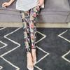 Meiluoshi Primavera e Verão Nova Moda Leggings de Malha Slim-fit Femininas Cintura Alta Versátil Justas Respiráveis Calças Comprimento no Tornozelo