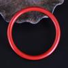 Pulseira Raw Ore Red Cinnabar Alto Conteúdo Este Ano Transferência Coração Sutra Pulseira Estilo Étnico Jade Girl Pulseira