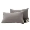 Fundas de almohada 100% algodón para dormitorios, alojamientos y casas de huéspedes, 48 cm x 74 cm, Juego de dos, Fundas de almohada 100% algodón