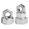 Tuerca cuadrada soldada tipo A de acero inoxidable 304/316, tuerca hexagonal soldada por puntos con patas planas tipo B con o sin puntos de soldadura