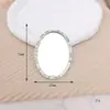2025 Novo Espelho de Coração DIY Acessórios de Joias para Celular Diamante Pérola Flor Lente Materiais de Beleza para Celular