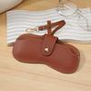 Saco de armazenamento de óculos de sol feminino caixa de armazenamento de óculos de sol portátil anti-pressão capa protetora high-end ziplock bolsa caixa protetora