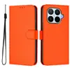Case de couro de cor sólida com três slots para cartão Xiaomi 17T pro aplicável em fronteira 17T case de telefone simples anti-impressão japonês e coreano em estoque