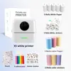 Mini Impresora Transfronteriza Pequeña Portátil Mini Bolsillo Etiqueta Foto Error Térmica Bluetooth