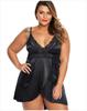 Comercio Exterior Europa y América Talla Grande Camisón Sexy Ropa para el Hogar de Mujer Set de Pijama de Satén Elástico con Tirantes Finos para Hermana Gorda
