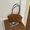 Shuai Mijia 2026 Colección Otoñal Nueva: Bolso Casual de Gran Capacidad para Debajo del Brazo, Bolso de Hombro Retro y Moderno, Elegante Bolso Almohada