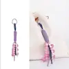 Pingente de Bolsa com Contas de Madeira Degradê Estilo Coreano Lanyard de Contas Redondas Coloridas Contraste Presente de Aniversário Pingente de Celular Atacado