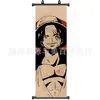 Pintura colgante de una pieza Luffy Sauron Ace póster de dibujos animados pintura decorativa Rey Marino habitación infantil dormitorio mural de dibujos animados