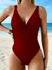 Traje de baño de una pieza para mujer de estilo europeo y americano, control de abdomen y adelgazante, de alta gama, para aguas termales, bañador de Amazon