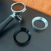 Anillo Magnético Anti-Salpicaduras para Polvo para Café Espresso, Compatible con Molinillos de Café Estilo Americano, Distribuidor de Polvo, Mango Universal de 51 mm/58 mm