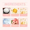 OUHOE Bálsamo Labial de Durazno Cuidado Suave Labios Brillantes Suaves Alrededor de Hidratación Profunda Piel de los Labios Crema para Labios