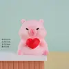 Nova Série de Desenhos Animados Caixa Surpresa de Cristal Capivara Golfinho Energia PAL Figura Decorativa Mini Fofa para Desktop