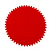 Adesivos de Engrenagem Estampados, Adesivos Autoadesivos Dourados Foscos, Relevo Transparente, Fáceis de Rasgar, Forte Adesão