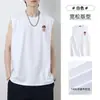 Camiseta sin mangas de baloncesto transfronteriza de verano holgada de secado rápido chaleco exterior americano de seda de leche para hombre talla grande