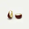 Nuevos Pendientes Geométricos Estilo Coreano con Gota de Aceite, Pendientes de Moda Versátiles Dulces y Elegantes, Accesorios para Orejas Retro Simples al por Mayor
