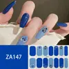 ZA - Adhesivo para uñas blanco sin hornear, totalmente impermeable, parche para decoración de uñas, sensación avanzada, simple, pegamento para esmalte de uñas al por mayor