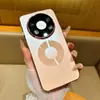Se transforma en Mate80 en SegundosAdecuado para Funda de Teléfono Huawei Mate80Promax, Estuche Duro Magnético de Color Original para Mate70