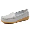Talla Grande 35-43 44 Piel de Vaca Zapatos de Madre Zapatos de Maternidad de Piel de Vaca Zapatos Casuales para Mujer