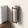 Envío TransfronterizoPortavasos de Papel de Lujo Ligero, Dispensador de Vasos Montado en Pared sin Taladro, Estante de Almacenamiento para Vasos de Papel, Portavasos para Dispensador de Agua