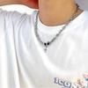Ins Estilo Oscuro Europeo y Americano Cruz Estrella Collar Multicapa Envolvente Empalmado Estilo Cool Cadena para Suéter Hip-Hop de Alta Gama