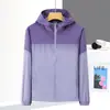Ropa con Protección Solar UPF50+ para Mujer, Nueva de Verano, Ligera, Transpirable, de Secado Rápido, Chaqueta con Capucha de Seda de Hielo para Deportes al Aire Libre