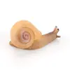 Mini Figura de Caracol Realista Modelo de Caracol Bebé de PVC Juguete de Animal Realista para Niños Decoración de Micro Paisaje Perfecto para Juego Educativo y Planta
