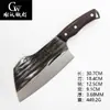 Cuchillo de Cocina Forjado a Mano para Uso Doméstico, Cuchillo de Doble Propósito para Picar y Cortar, Cuchillo para Matar Pescado, Cuchillo de Cocina para Chef Afilado para Rebanar