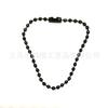 Venta Directa al por Mayor Cadena de Etiquetas Cadena de Bolitas de Hierro 10Cm2.4Mm Cadena de Bolitas Onduladas Cadena de Llavero para Ropa Cadena de Etiquetas Hecha a Mano