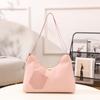 Bolso Bandolera para Axila, Bolso de Mano Mediano de Cuero Suave, Bolso de Hombro, 2026Bolsos, Bolso Sencillo para Mujer con Relieve, Envío Directo de una Pieza