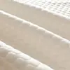 Modelo Nuevo 2026 Sencillo Color Sólido Fresco Alfombrilla de Frijol Juego de Sábanas para Cama Juego de Tres Piezas