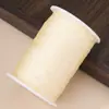 Fio de jade para atacado com 72 unidades, disponível em todas as cores, carretéis grandes, para tecelagem manual, pulseiras DIY e materiais e acessórios para artesanato