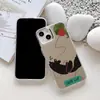 Fábrica de Origen Gato Negro Globo Manzana Peculiar 15 Funda para Teléfono iPhone 18 Pro Max Espejo Anti-Caídas Cubierta Protectora