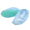 Cubrezapatos Antiestáticos Libres de Polvo Suela Verde Rayas Antideslizantes Cubrezapatos a Prueba de Polvo Cubrepies Conductores Lavables Zapatos de Trabajo de Suela Blanda