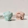 Molde de Silicona para Vela Aromática de Elefante DIY Animal Yeso Aromaterapia Adornos para el Hogar Elefante Decorativo Molde de Pegamento