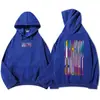 Sudadera con Capucha Multicolor de Lana para Invierno de Manga Larga con Gráfico Techno Trance Armin Van Buuren