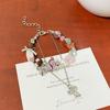 Pulseira de Miçangas Coloridas de Dopamina de Verão Personalidade Infantil Doce Exquisita Moda Criativa Desenho Animado Pulseira Versátil para Mulheres