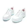 TTYGJ Sapatos de golfe femininos à prova d'água de microfibra sola alta elástica antiderrapante sem pregos Sola Esportes