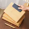 Popular Cuaderno A5 con Patrón de Bambú con Cierre Magnético, Costuras de PU, Libro de Registro para Reuniones Culturales de Oficina