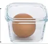 Tigela de Vidro Transparente Espessada Resistente ao Calor Micro-ondas Cozinha Doméstica Tigela para Macarrão Instantâneo Tigela para Salada de Frutas e Vegetais Grande Capacidade